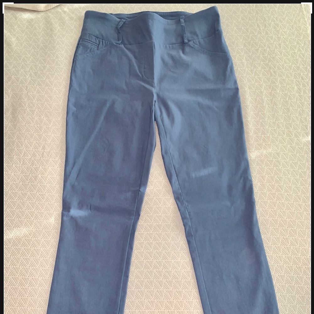 Blue Pull In Slacks